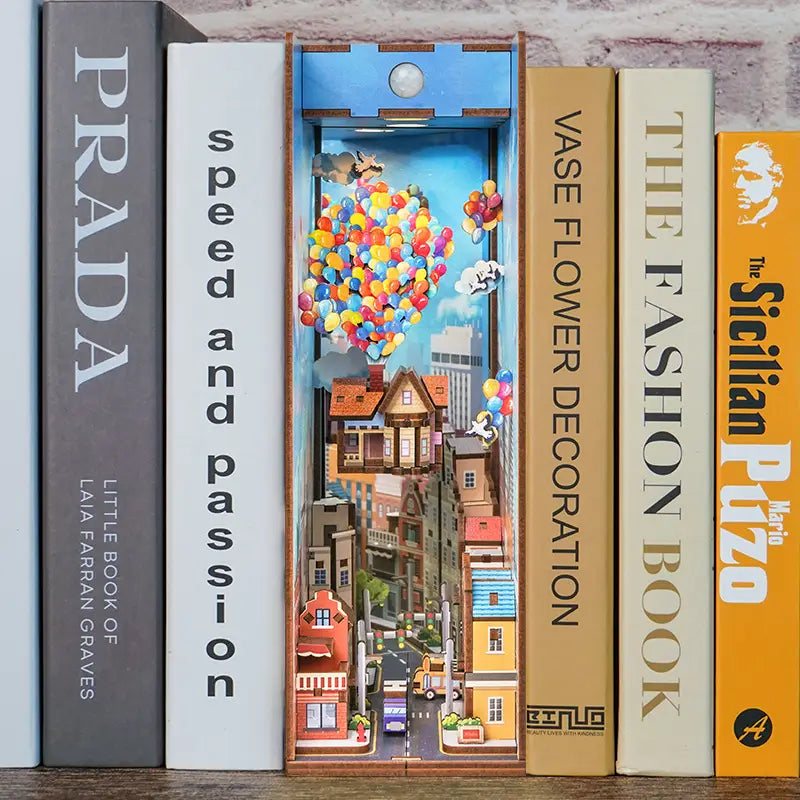 Travel with the Wind DIY Book Nook
