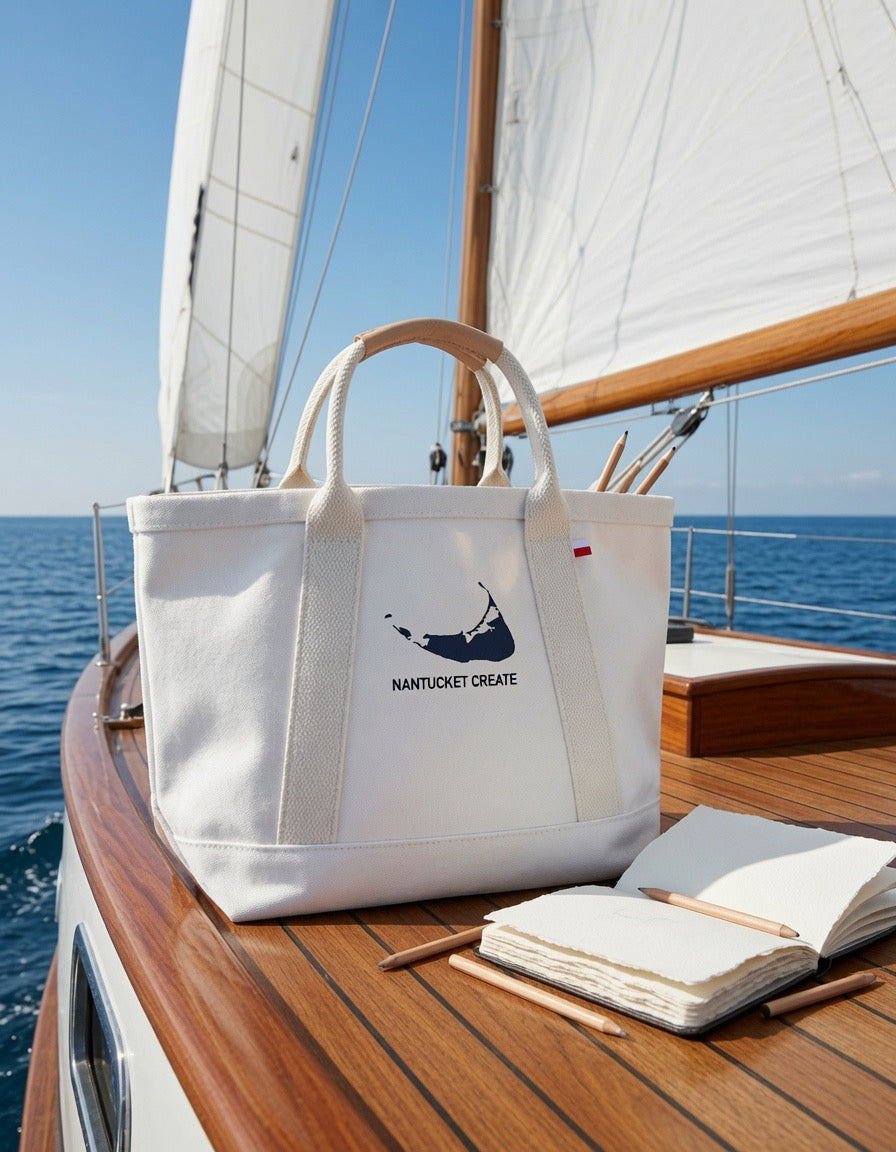 Nantucket Create Canvas Crossbody Tote