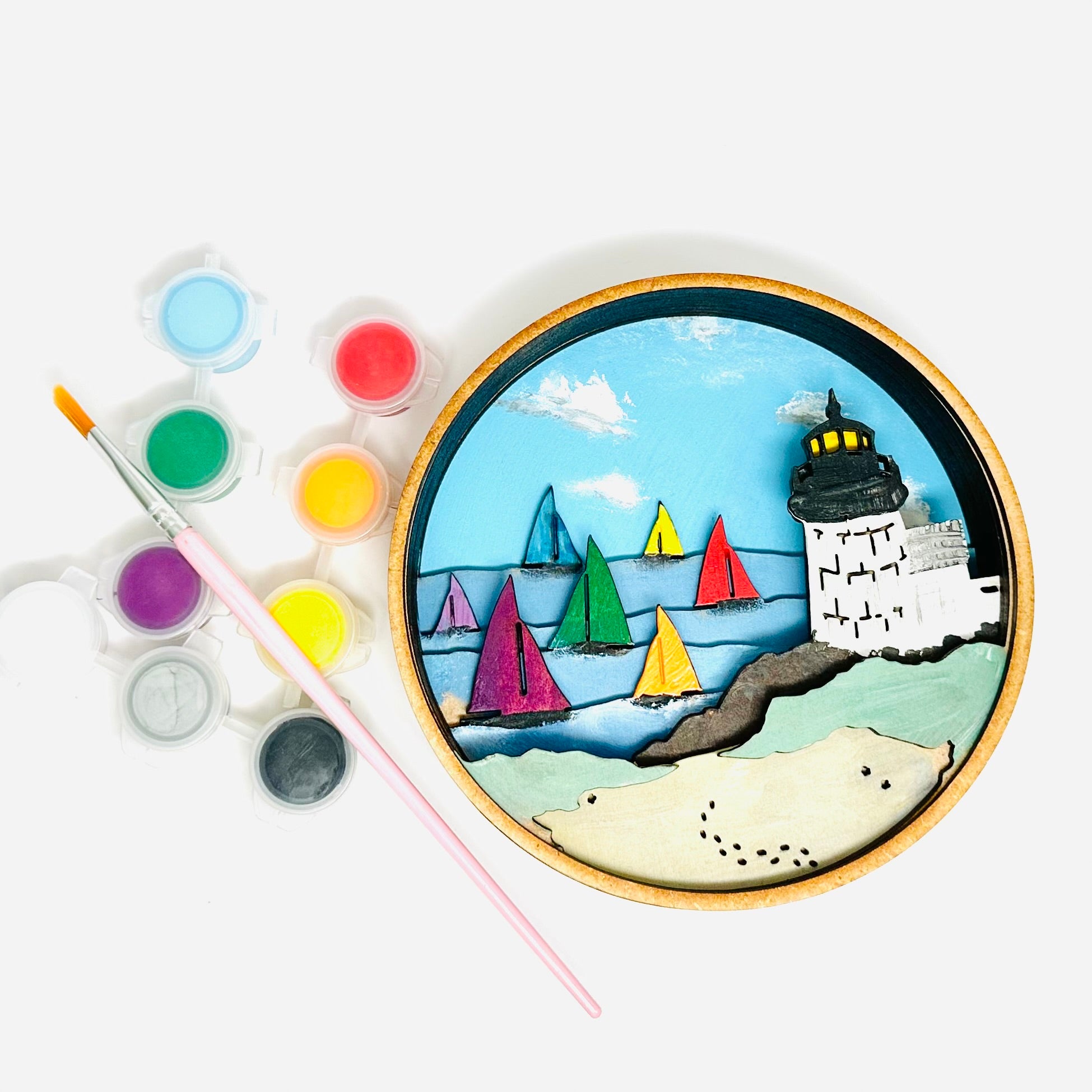 Rainbow Fleet Shadow Box