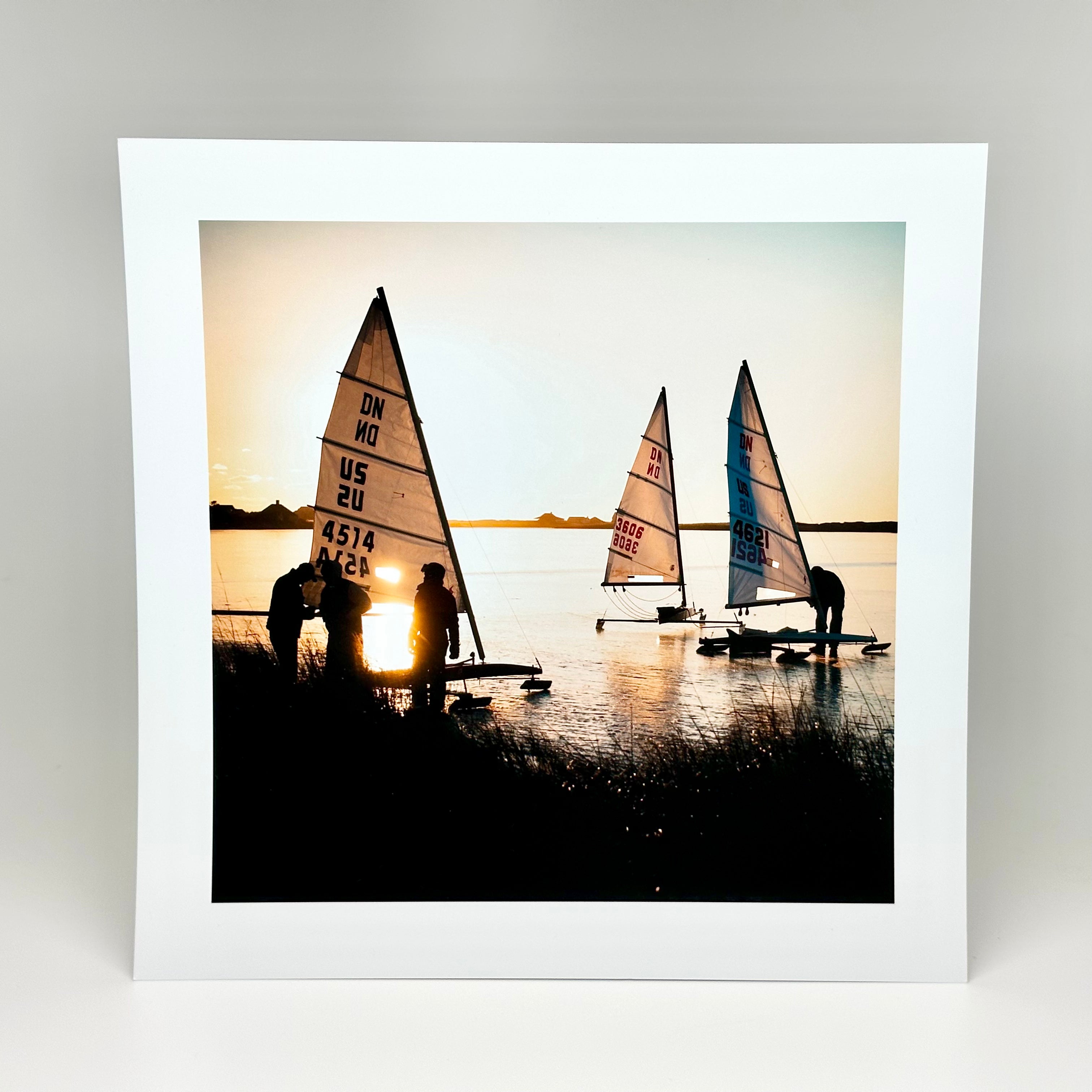 Sailboats Print, Wendy Mills