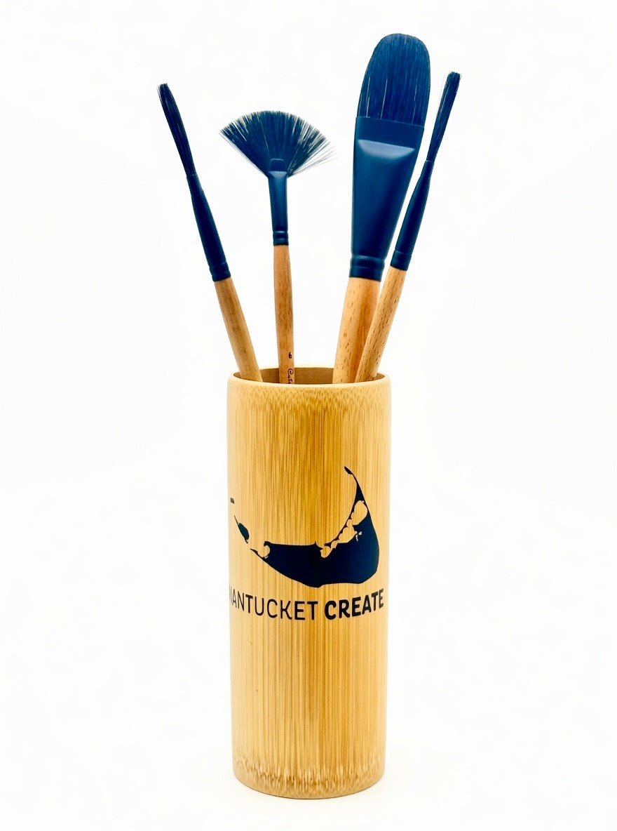 Nantucket Create - Bamboo Brush Vase