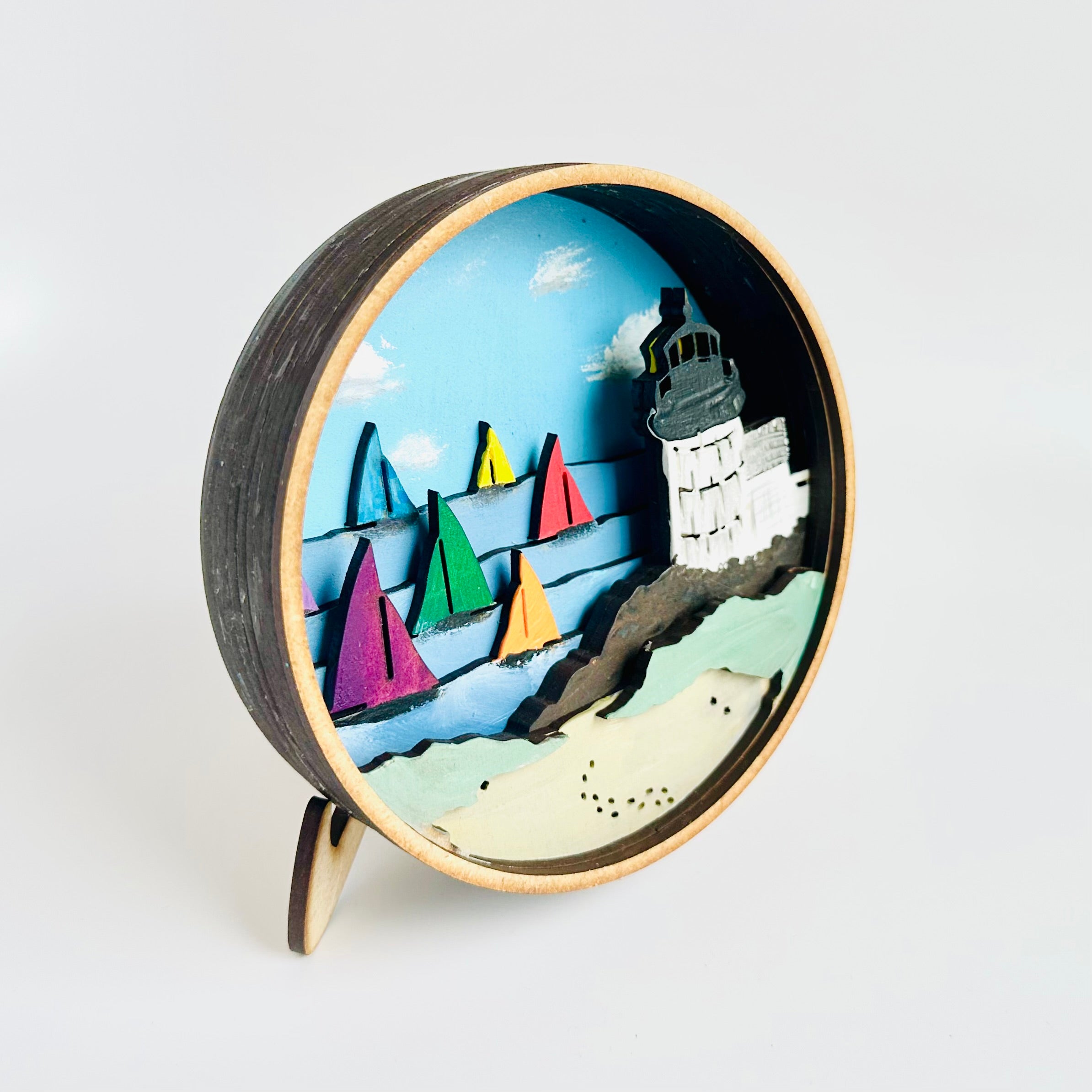 Rainbow Fleet Shadow Box