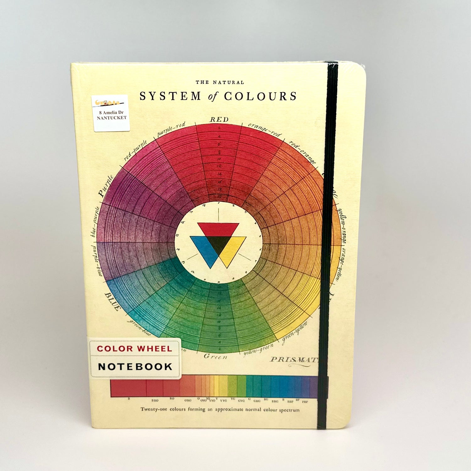 Color wheel notebook
