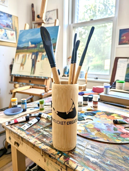 Nantucket Create - Bamboo Brush Vase