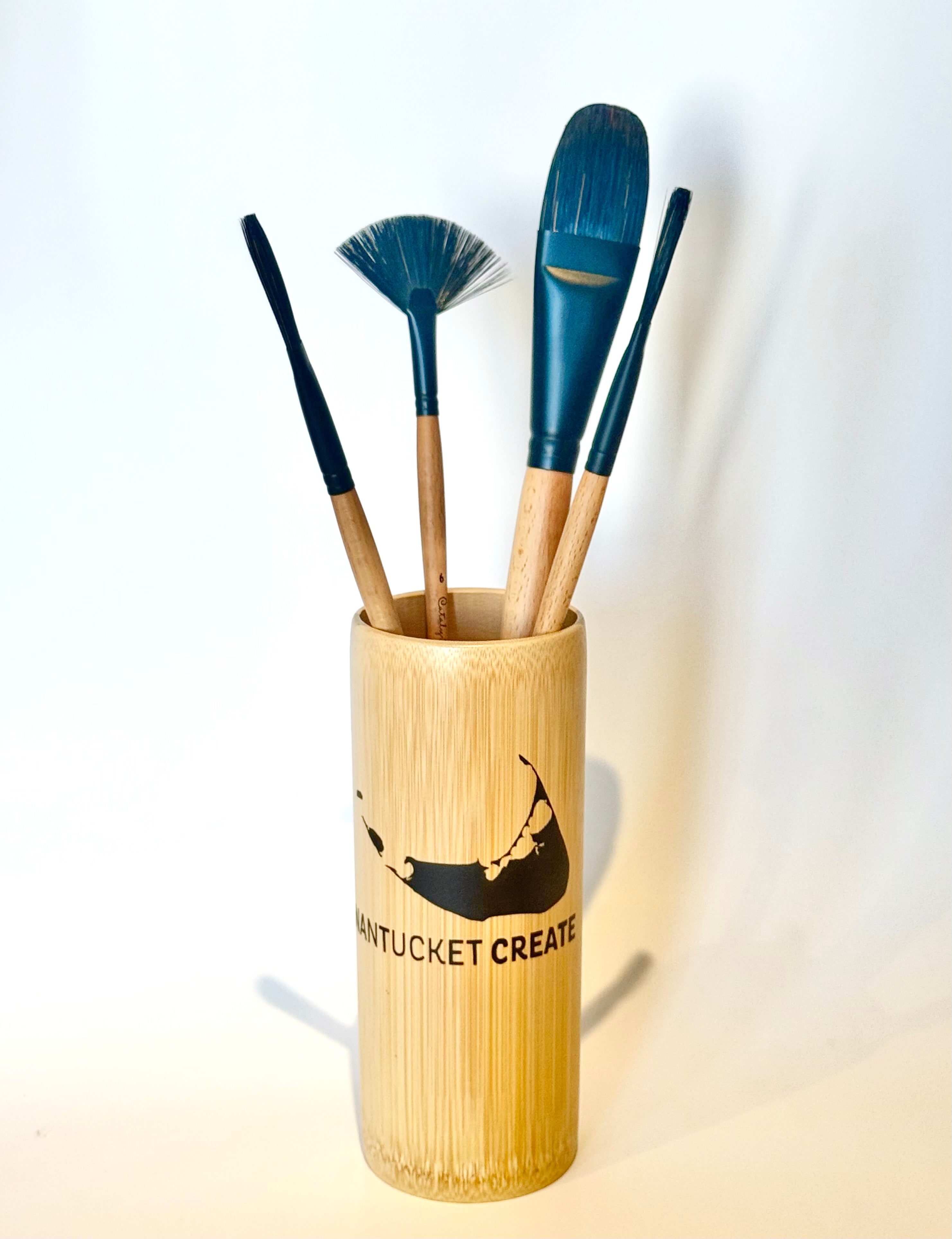 Nantucket Create - Bamboo Brush Vase